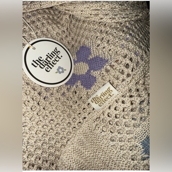 The Darling Effect Crochet Slouchy beach/ Market Bag - Picture 7 of 7